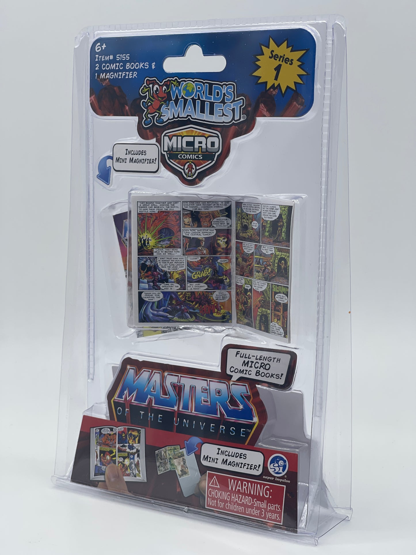 World's Smallest Micro "2-Pack Mini Comics" Masters of the Universe Serie #1