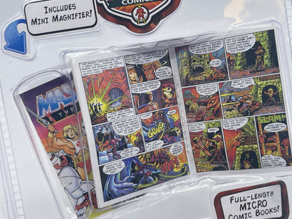 World's Smallest Micro "2-Pack Mini Comics" Masters of the Universe Serie #1