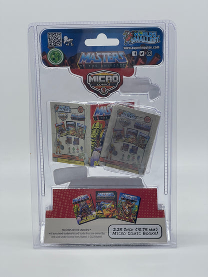 World's Smallest Micro "2-Pack Mini Comics" Masters of the Universe Serie #1