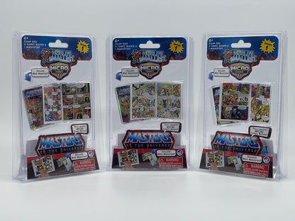World's Smallest Micro "2-Pack Mini Comics" Masters of the Universe Serie #1