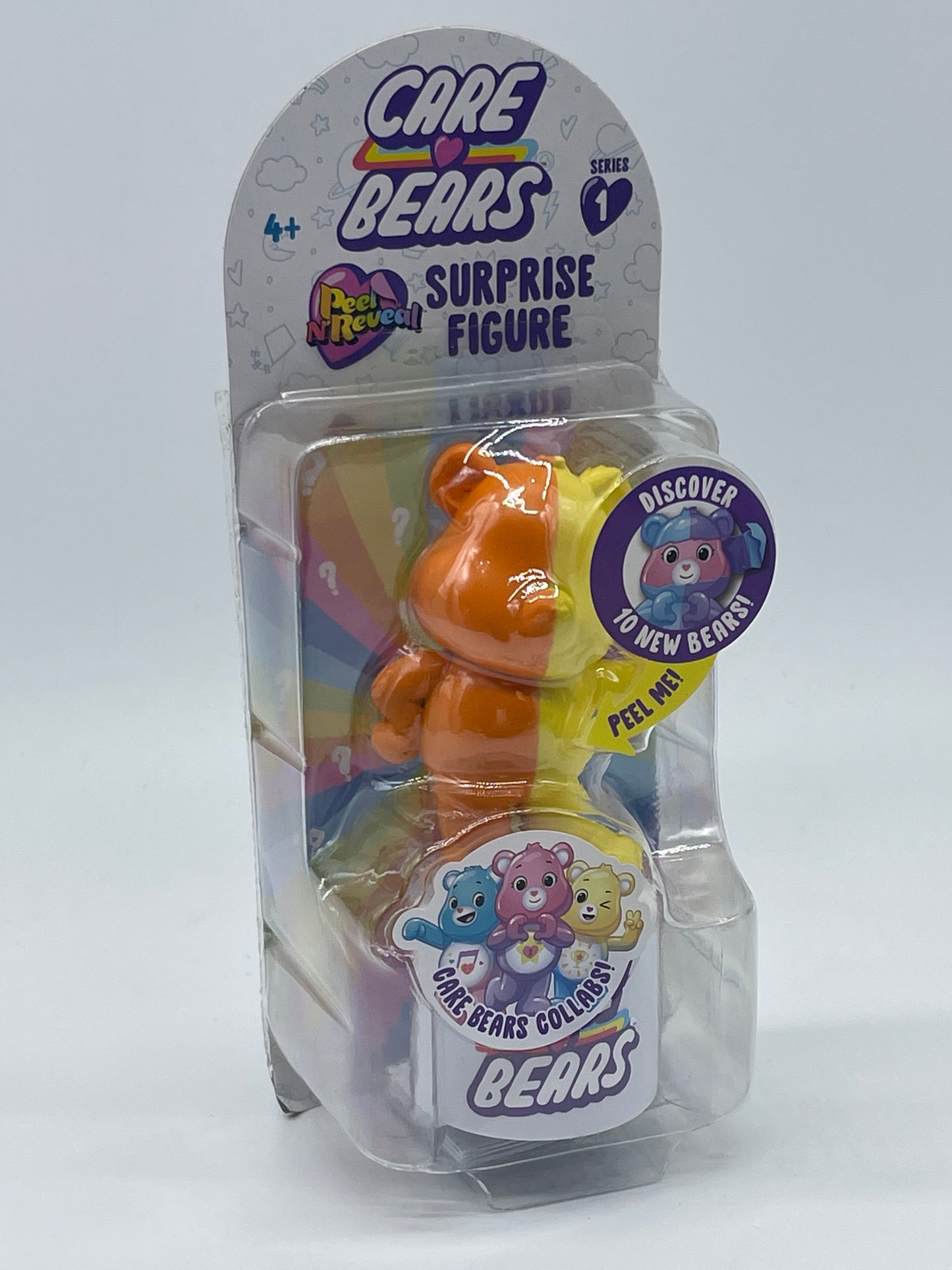 Care Bears Glücksbärchi "Surprise Figures Peel and Reveal" 10 neue Bären (2022)
