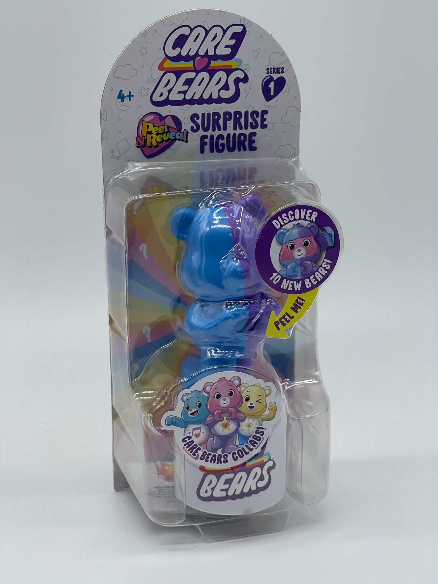 Care Bears Glücksbärchi "Surprise Figures Peel and Reveal" 10 neue Bären (2022)