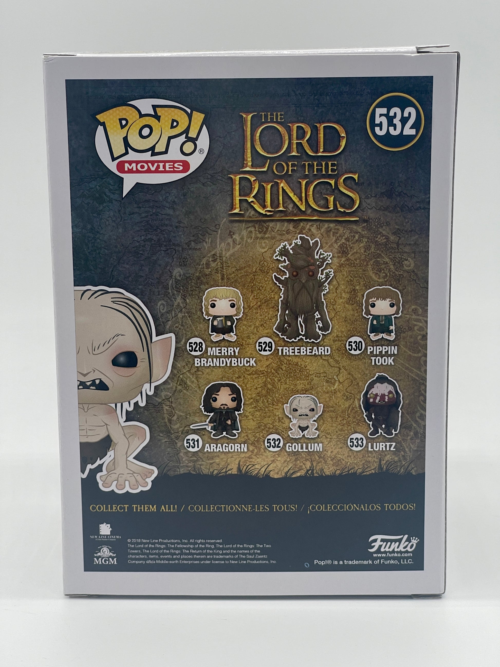 Funko POP Gollum The Lord of the Rings / Der Herr der Ringe #532 (20 –  End of Toys Store