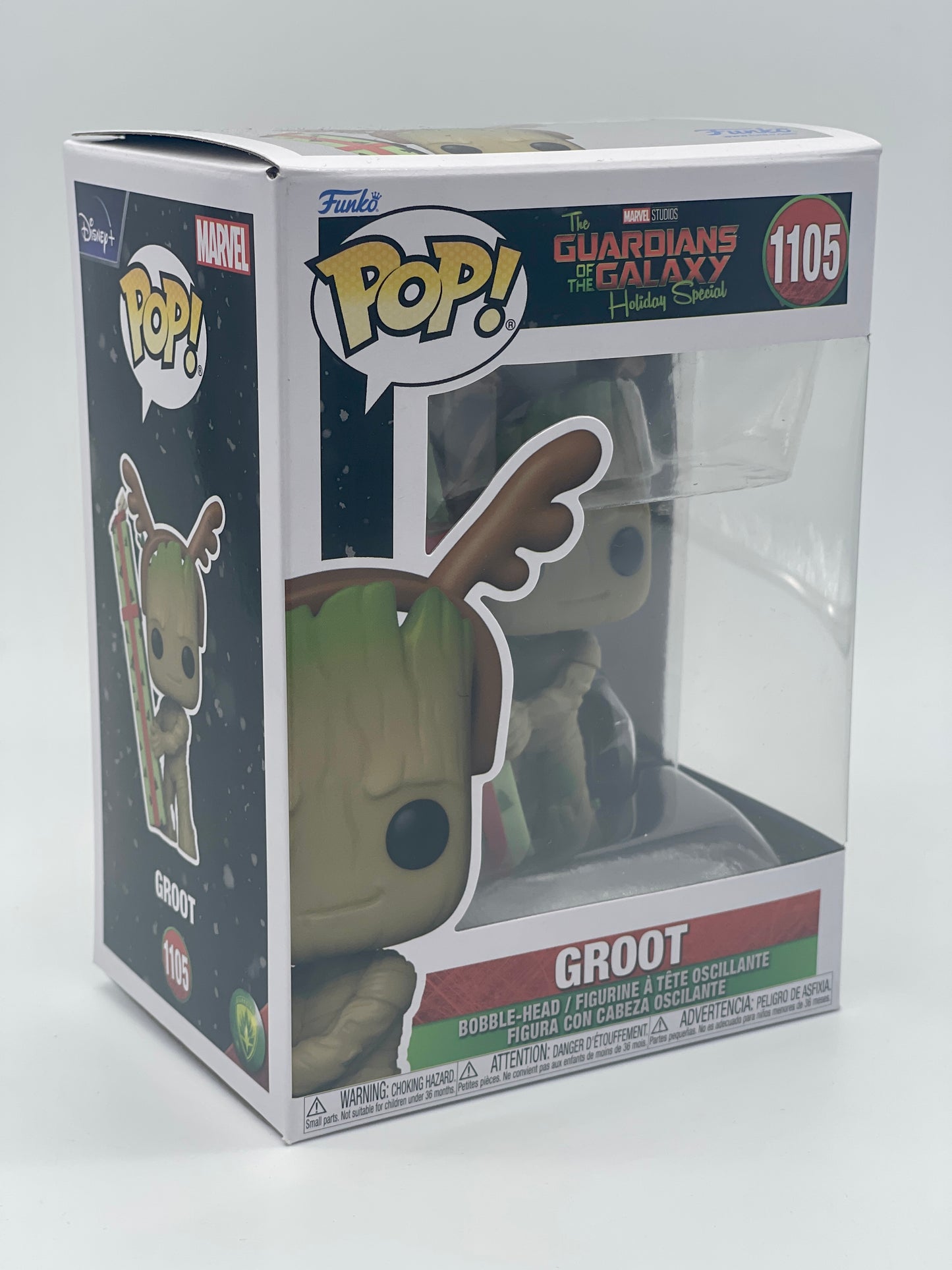 Funko POP « Groot » Les Gardiens de la Galaxie Spécial Noël Marvel #1105 (2022)