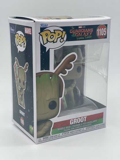 Funko POP « Groot » Les Gardiens de la Galaxie Spécial Noël Marvel #1105 (2022)