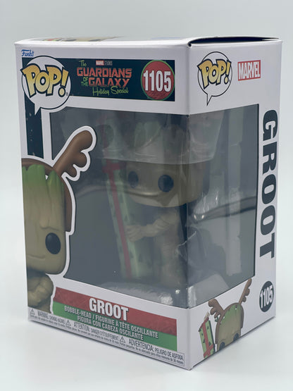 Funko POP « Groot » Les Gardiens de la Galaxie Spécial Noël Marvel #1105 (2022)