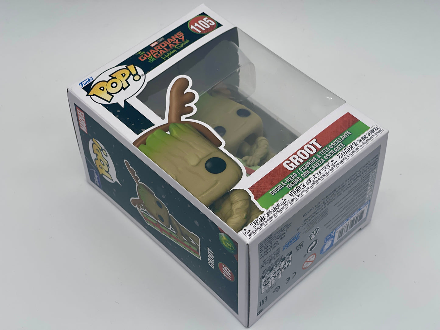 Funko POP « Groot » Les Gardiens de la Galaxie Spécial Noël Marvel #1105 (2022)