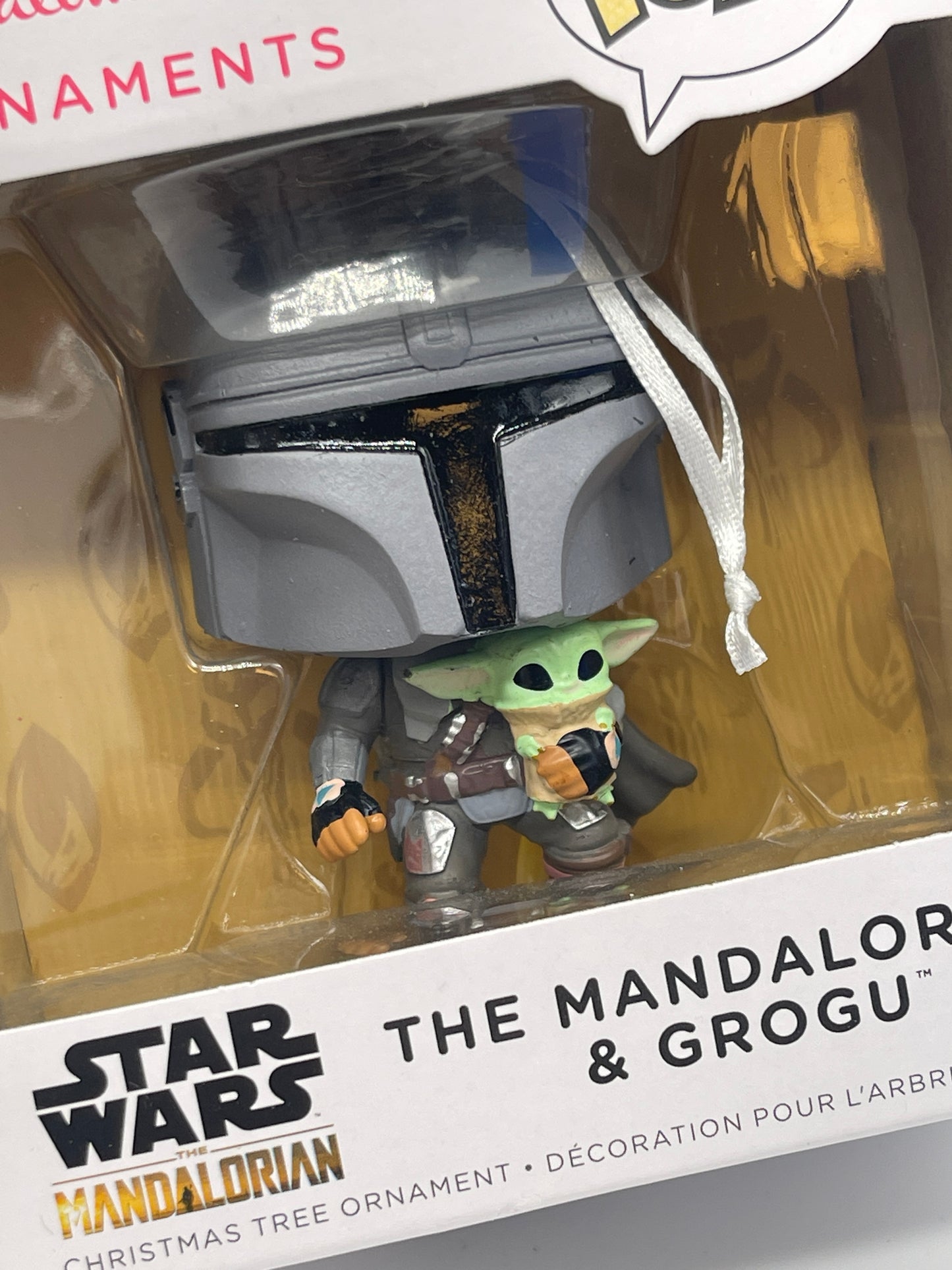 Hallmark Ornaments 2022 "The Mandalorian & Grogu" Star Wars Funko Pop Edition
