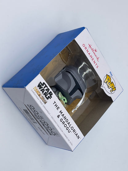 Hallmark Ornaments 2022 "The Mandalorian & Grogu" Star Wars Funko Pop Edition