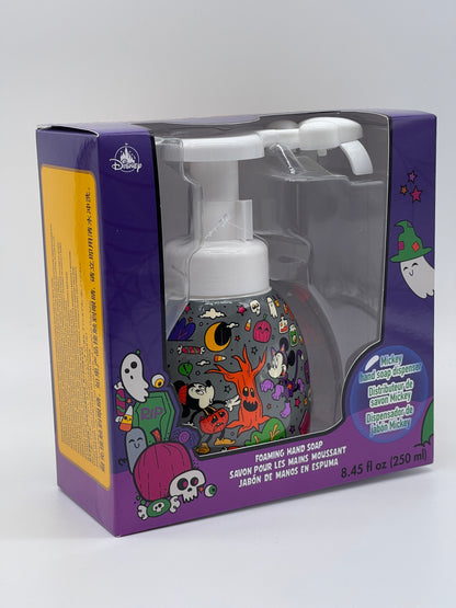 Disney "Foam Hand Soap Dispenser" with Mickey Head Shaped Soap Happy Halloween 