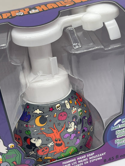 Disney "Foam Hand Soap Dispenser" with Mickey Head Shaped Soap Happy Halloween 