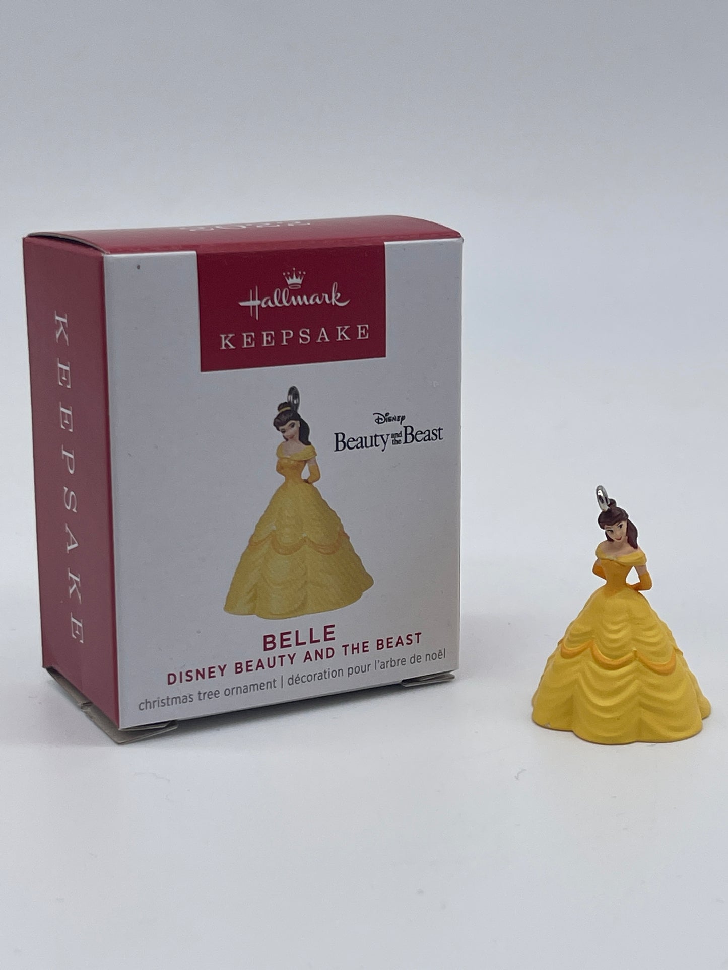 Hallmark Ornaments "Belle - Beauty and the Beast" Keepsake 2022 Microfigure 