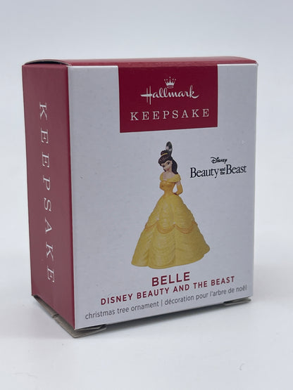 Hallmark Ornaments "Belle - Beauty and the Beast" Keepsake 2022 Microfigure 