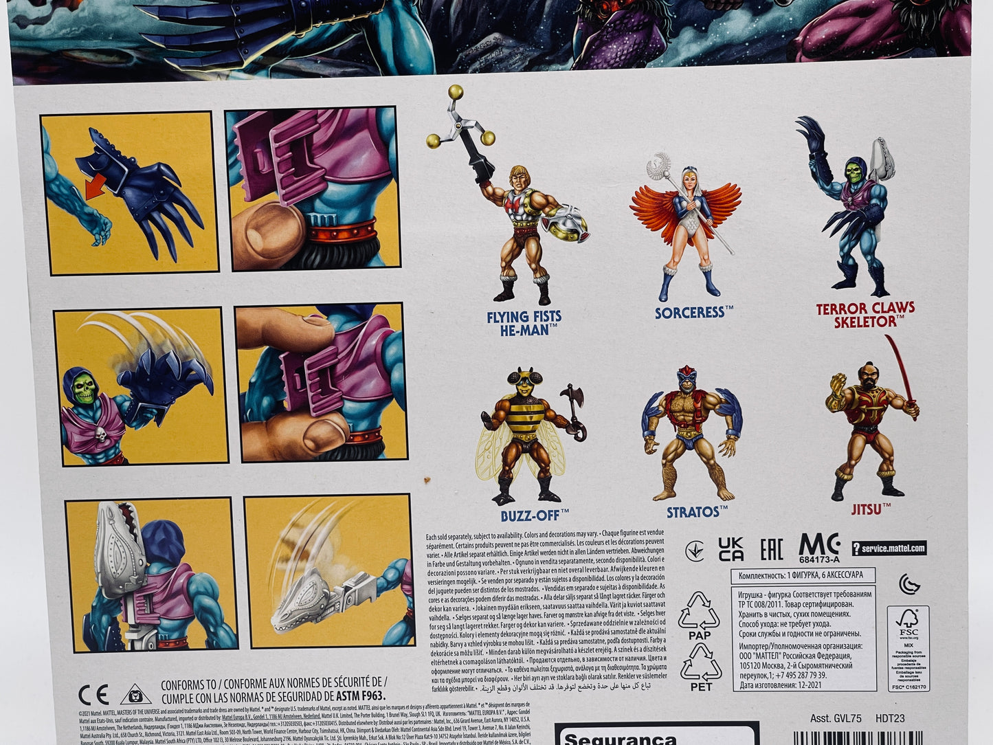 Masters of the Universe Origins Deluxe - Terror Claws Skeletor - MotU Mattel EU