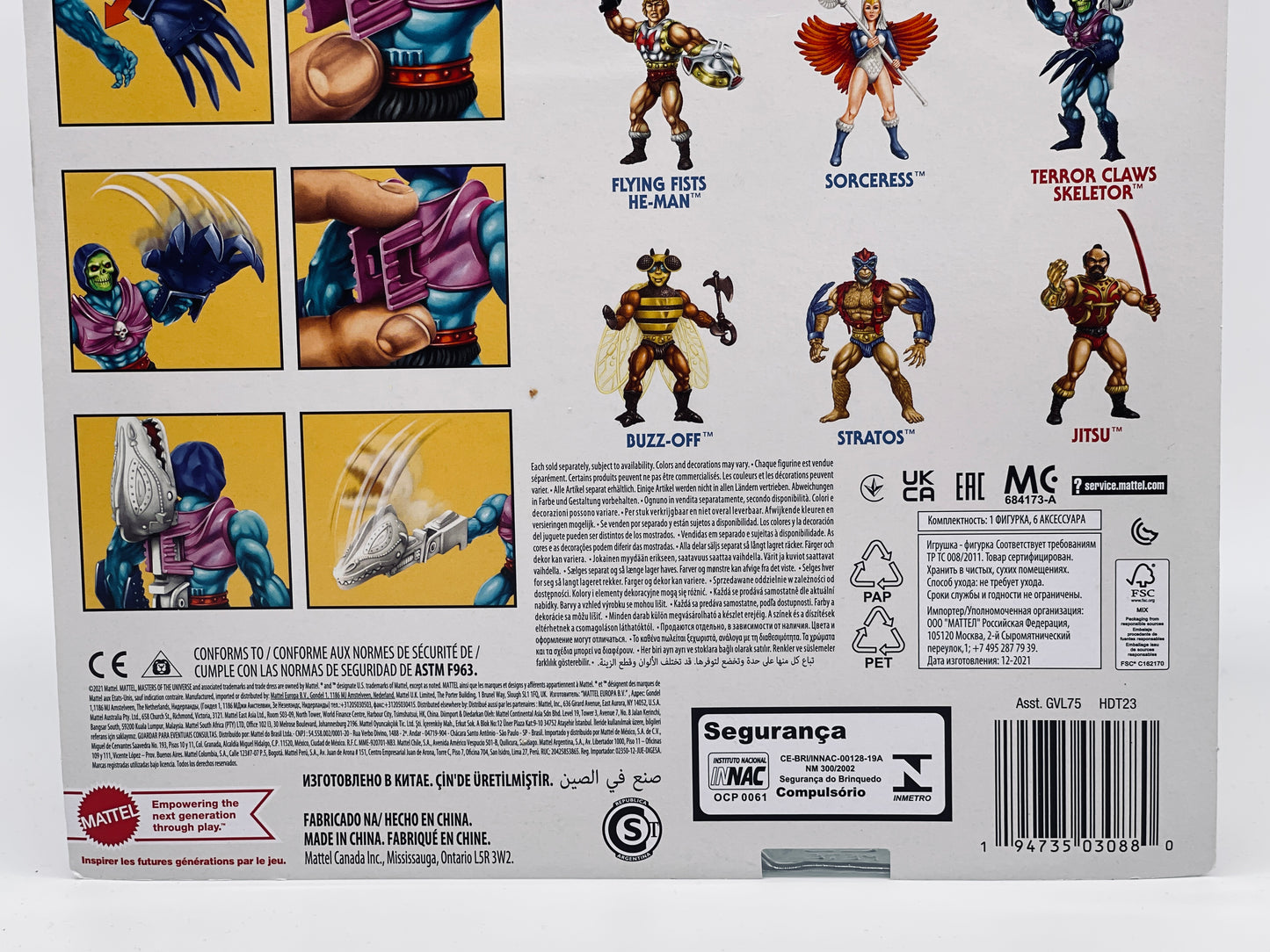 Masters of the Universe Origins Deluxe - Terror Claws Skeletor - MotU Mattel EU