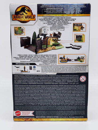Jurassic World Dominion Minis Giganotosaurus Playset Launch &amp; Destroy (Mattel) 