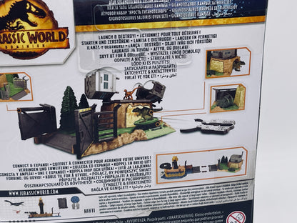 Jurassic World Dominion Minis Giganotosaurus Playset Launch &amp; Destroy (Mattel) 