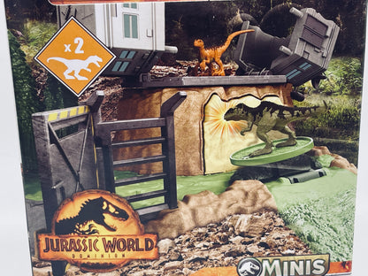 Jurassic World Dominion Minis Giganotosaurus Playset Launch &amp; Destroy (Mattel) 