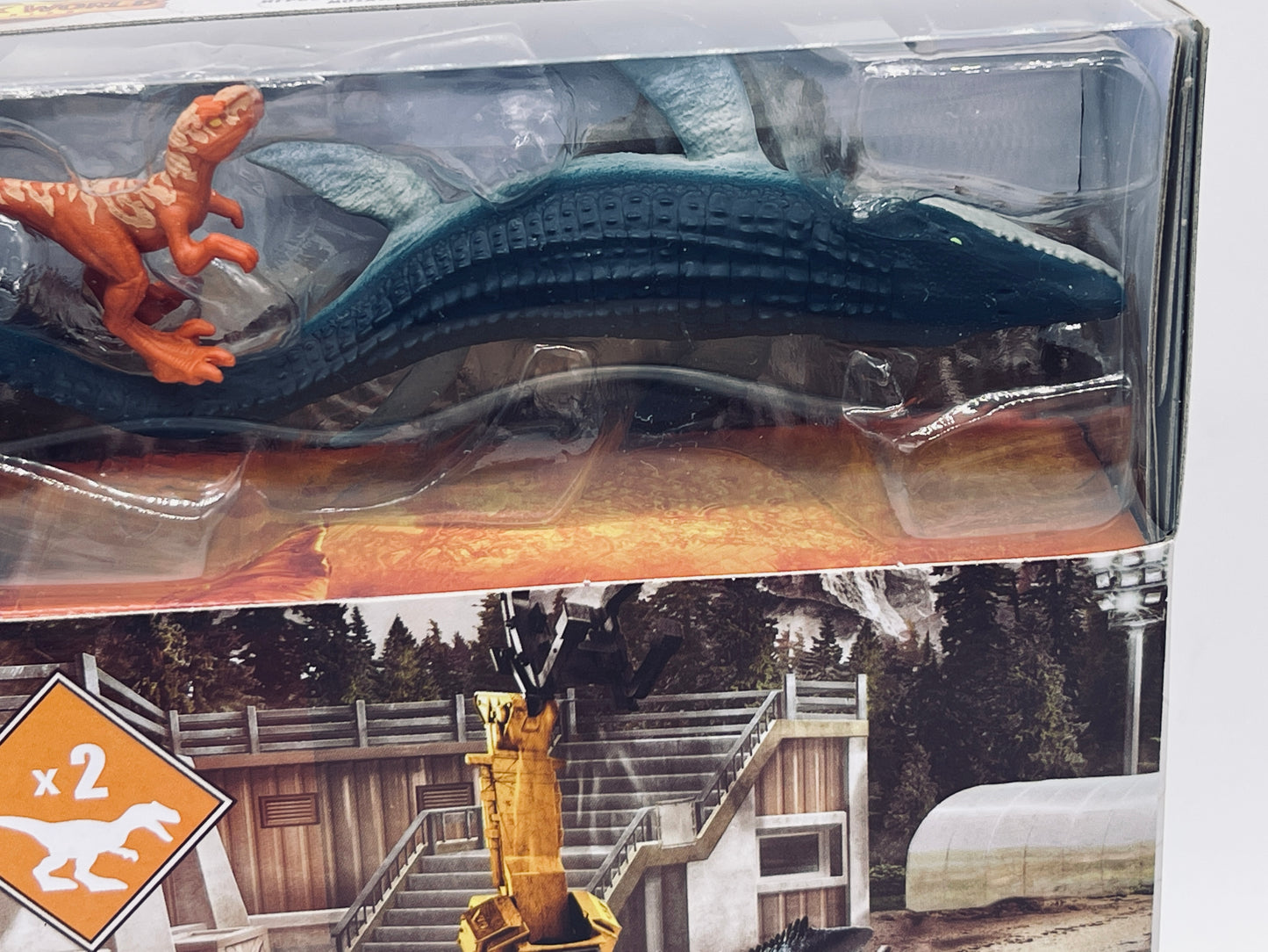 Jurassic World Dominion Minis Mosasaurus Chaos Playset Launch &amp; Destroy (Mattel) 