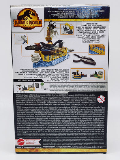 Jurassic World Dominion Minis Mosasaurus Chaos Playset Launch &amp; Destroy (Mattel) 