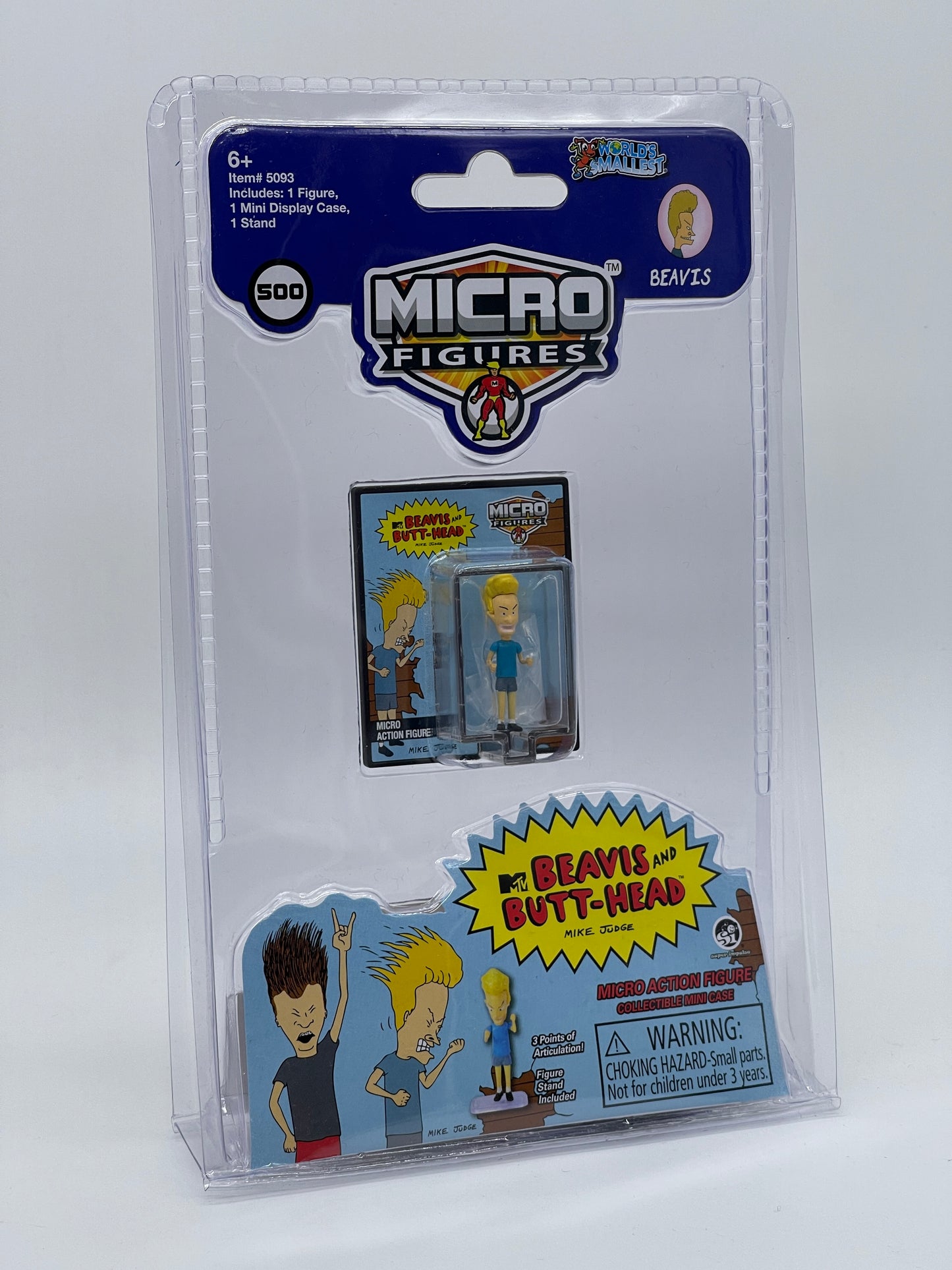 World's Smallest "Beavis and Butt-Head" Micro Action Figure MTV (#5093)