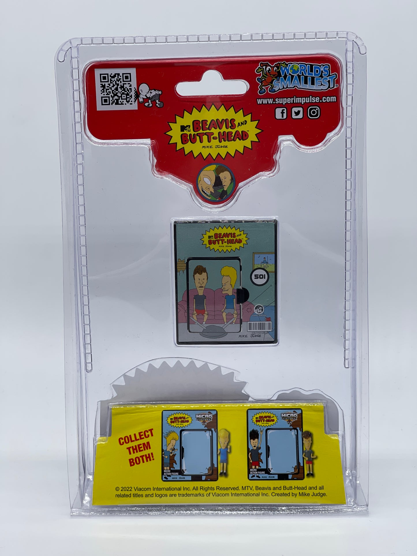 World's Smallest "Beavis and Butt-Head" Micro Action Figure MTV (#5093)