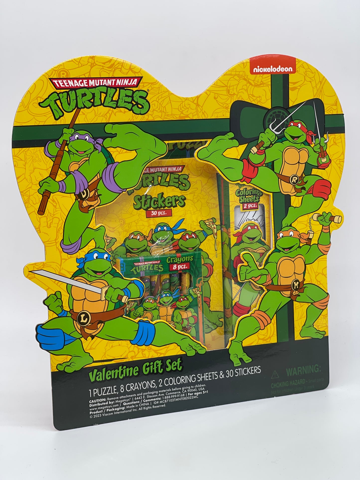 Teenage Mutant Ninja Turtles "Valentinstag Geschenkset" TMNT Nickelodeon (2023)