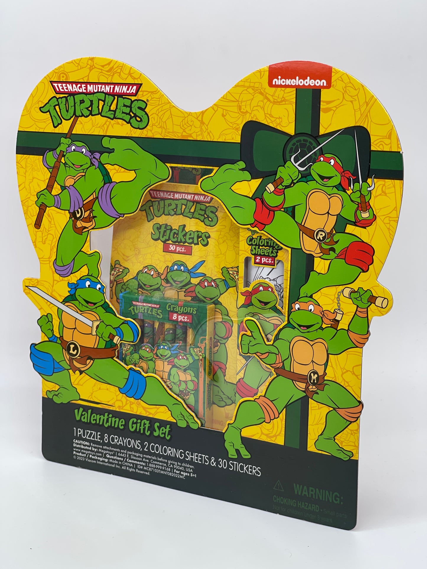 Teenage Mutant Ninja Turtles "Valentine's Day Gift Set" TMNT Nickelodeon (2023) 