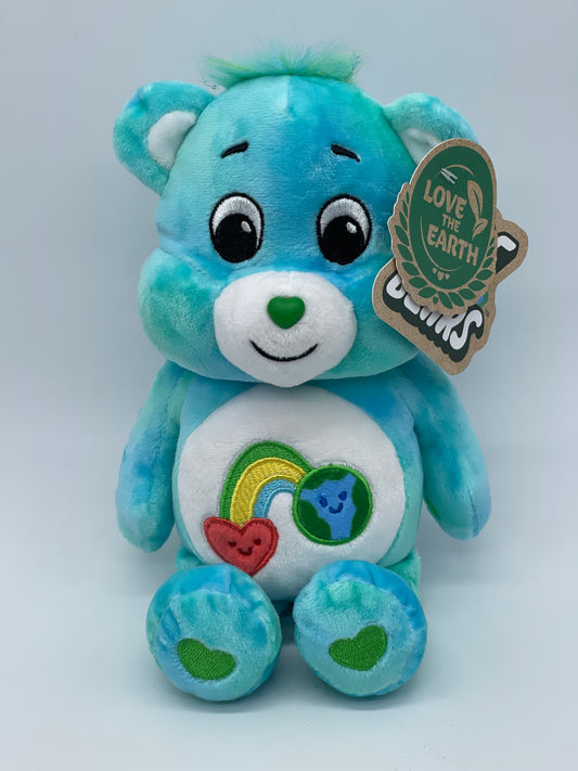 Care Bears Glücksbärchi "Love the Earth Bear" I Care Bear Plüsch (84% recycled)