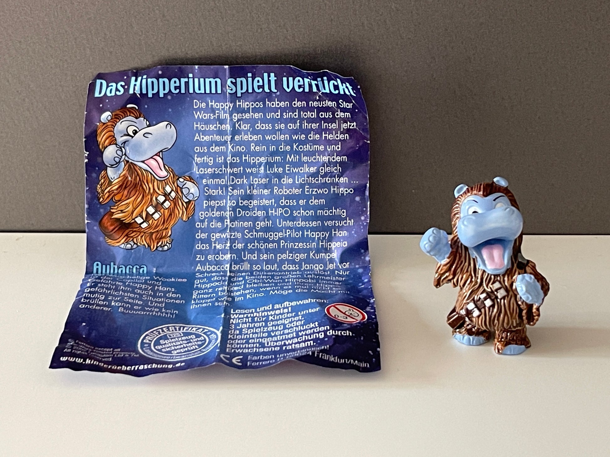 Das Hipperium Spielt Verrückt - STAR WARS - Überraschungsei Ü-Ei (2002) *AUSWAHL* - END OF TOYS STORE