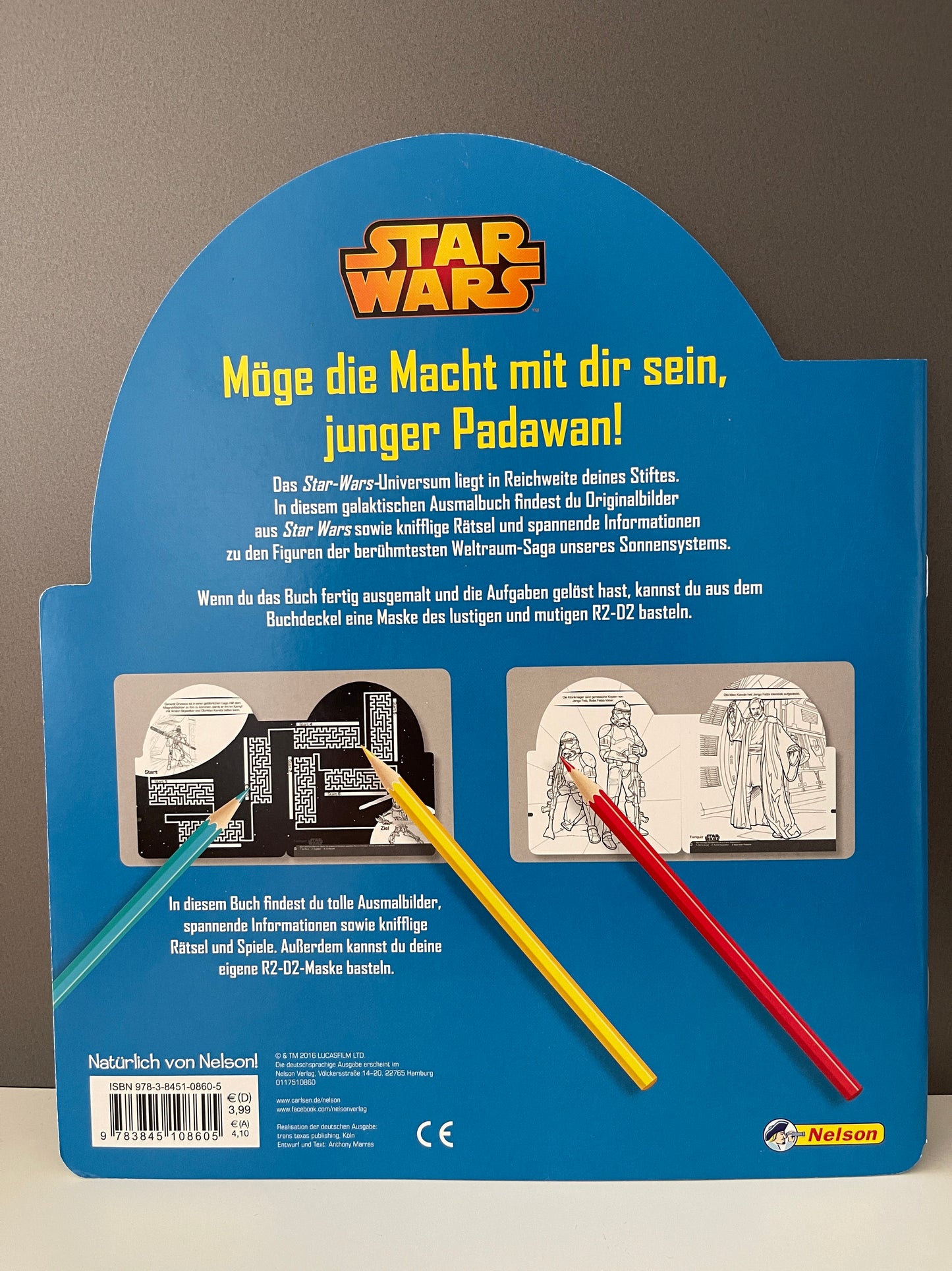 Star Wars R2-D2 Droid Coloring &amp; Puzzle Fun (Nelson Verlag, 2018)