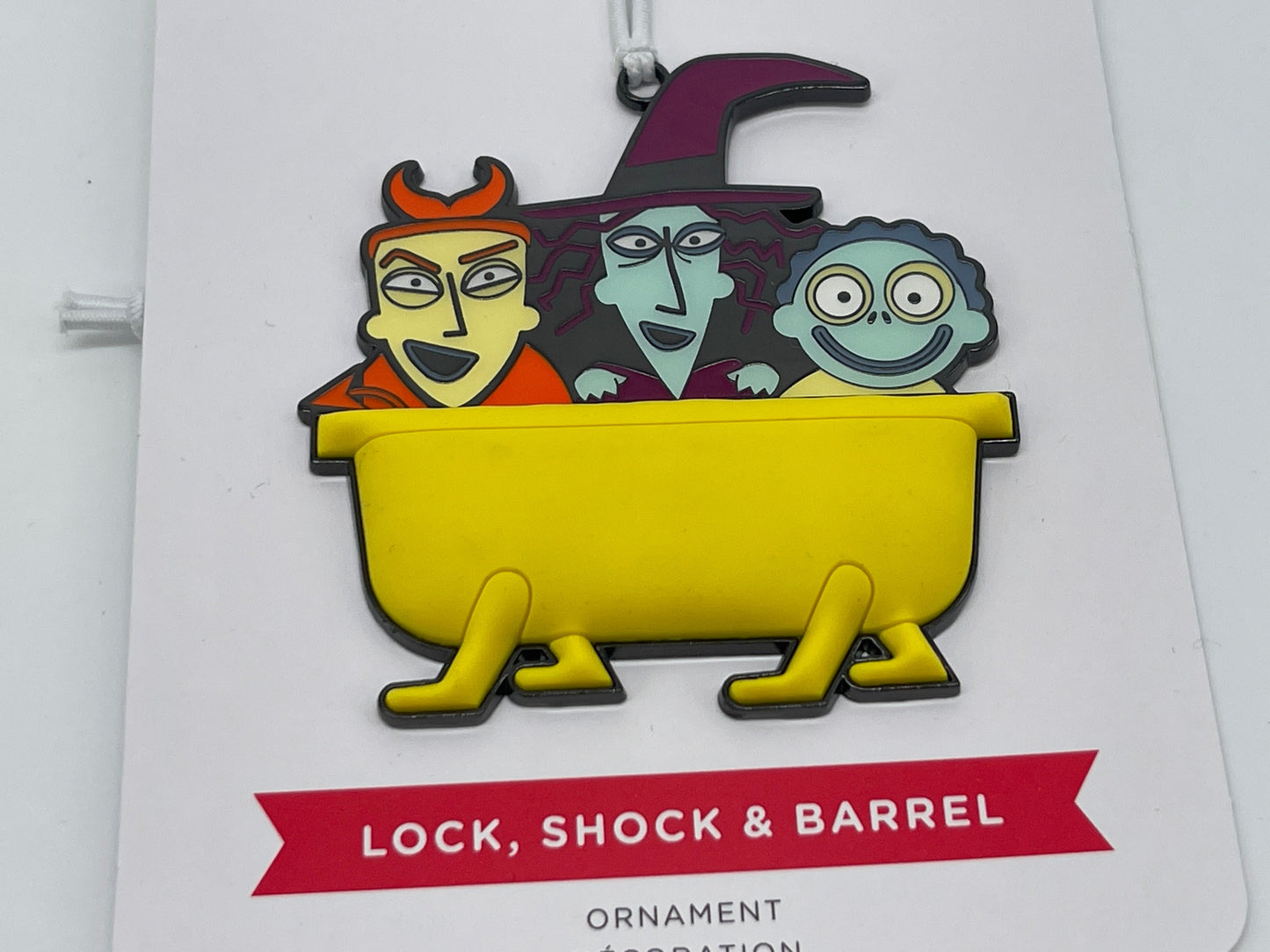 Hallmark Ornaments "Lock, Shock &amp; Barrel" Nightmare Before Christmas Pendant 