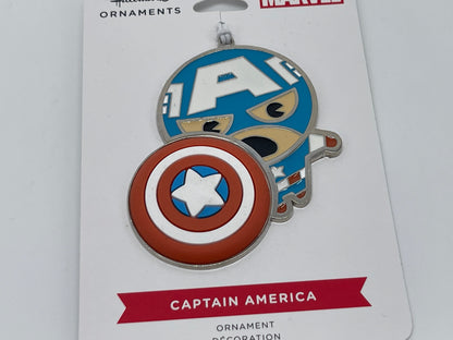 Hallmark Ornaments "Captain America" Marvel Universum Anhänger aus Metall