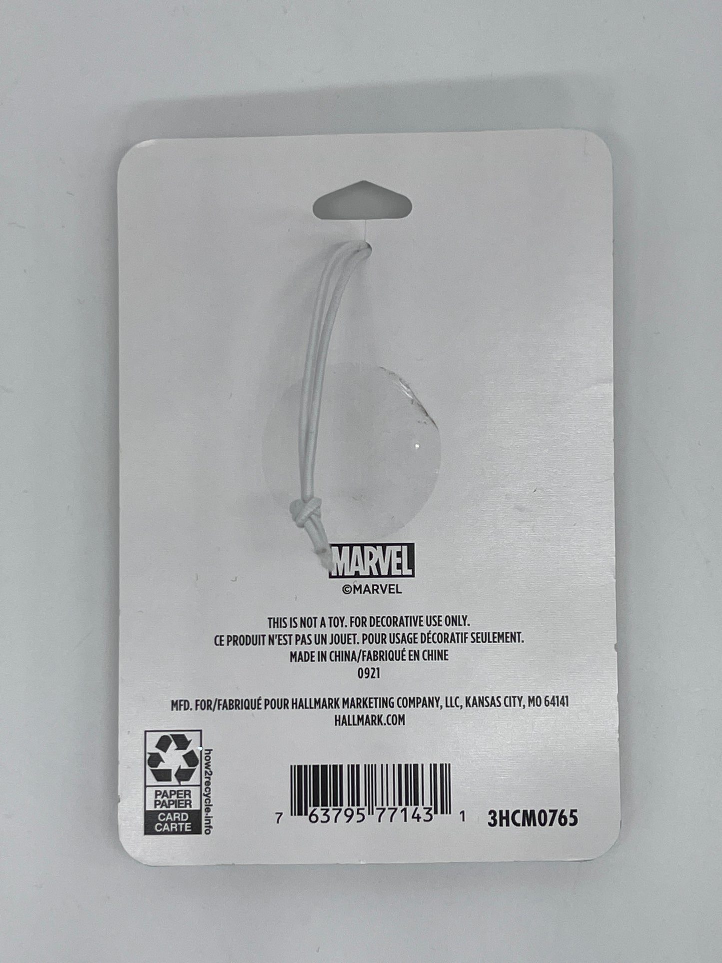 Hallmark Ornaments "Spiderman" Marvel Universum Anhänger aus Metall
