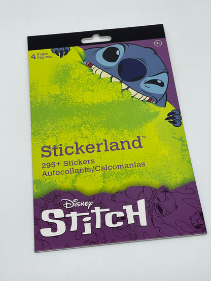 Disney Lilo & Stitch "Stickerheft Stickerland mit 295+ Sticker" auf 4 Seiten