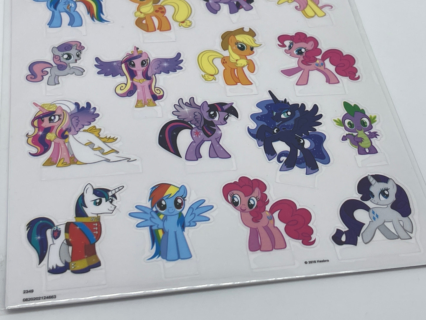 My Little Pony "Pop-Up Sticker Set" 2 Bögen mit 3D Effekt