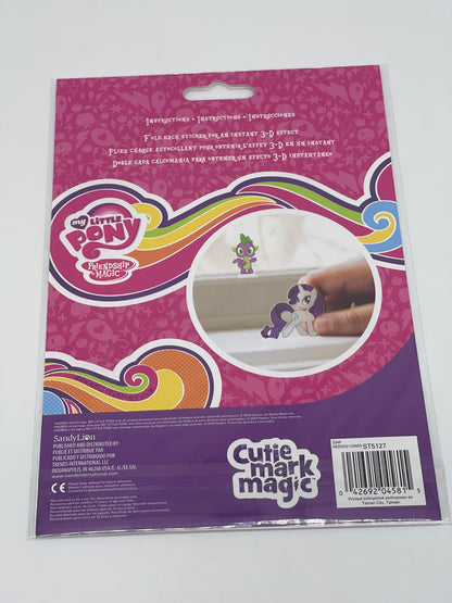 My Little Pony "Pop-Up Sticker Set" 2 Bögen mit 3D Effekt