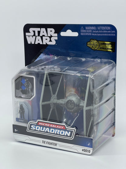 Star Wars Micro Galaxy Squadron "Tie Fighter & Tie Pilot" Launch Edition