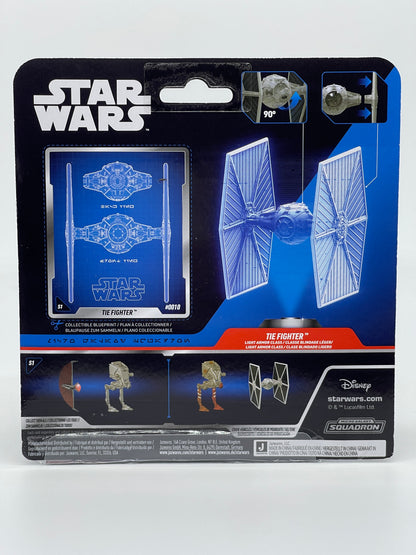 Star Wars Micro Galaxy Squadron "Tie Fighter & Tie Pilot" Launch Edition
