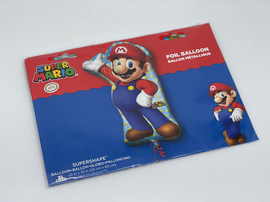 Foil Balloon "Super Mario" Helium Ballon Supershape Nintendo (55 cm x 83 cm) 