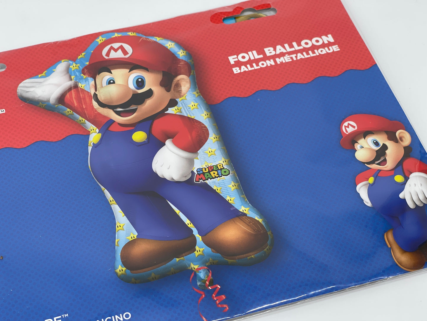 Folienballon "Super Mario" Helium Ballon Supershape Nintendo (55 cm x 83 cm)