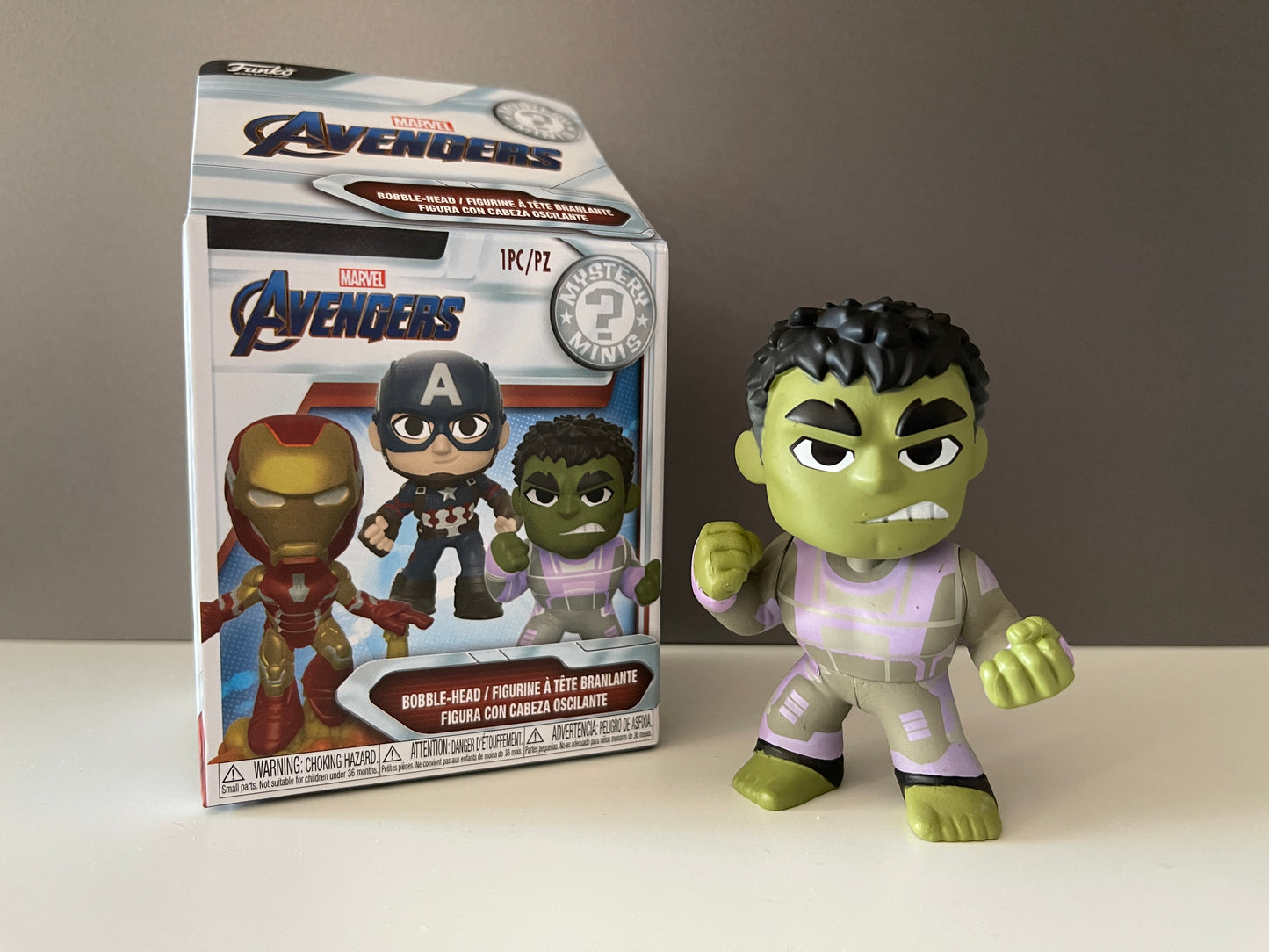 Funko Pop Mystery Minis Marvel Avengers - Hulk 1/6 - Bobble Head (2019)