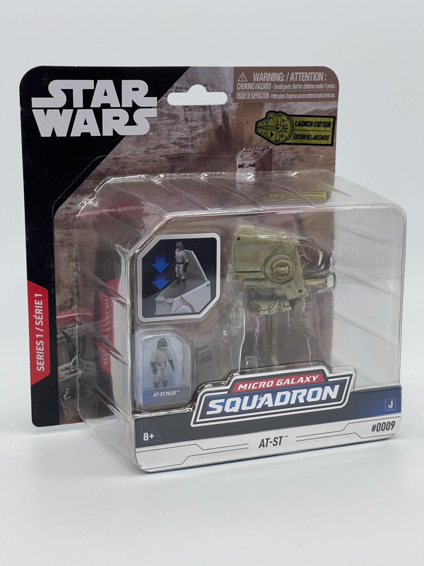 Star Wars Micro Galaxy Squadron "AT-ST" Launch Edition Serie #1 #0009