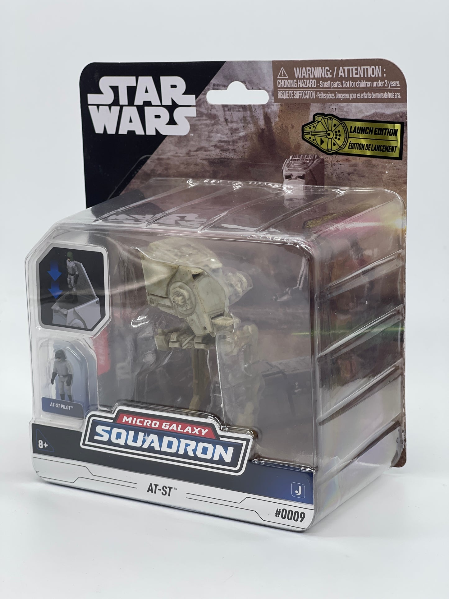 Star Wars Micro Galaxy Squadron "AT-ST" Launch Edition Serie #1 #0009