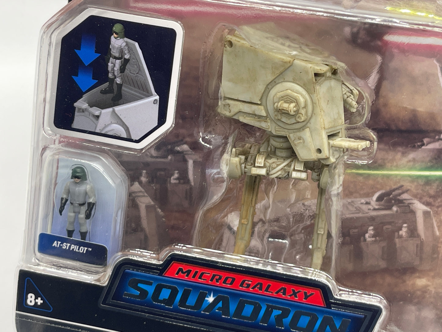 Star Wars Micro Galaxy Squadron "AT-ST" Launch Edition Serie #1 #0009