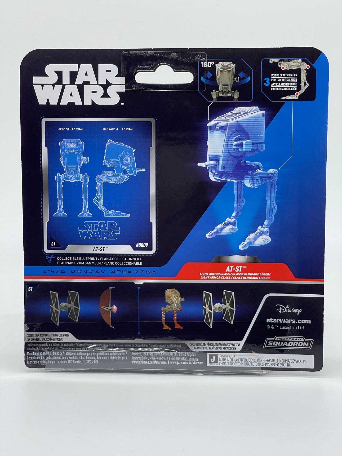 Star Wars Micro Galaxy Squadron "AT-ST" Launch Edition Serie #1 #0009