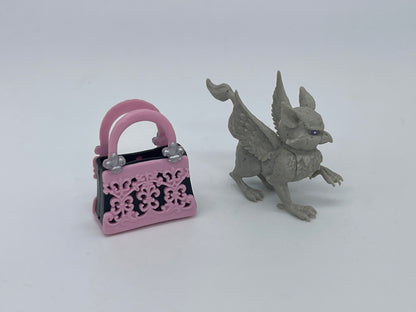 Monster High "Tasche und Gargoyle" Rochelle Goyle Ghouls Nigh Out Zubehör