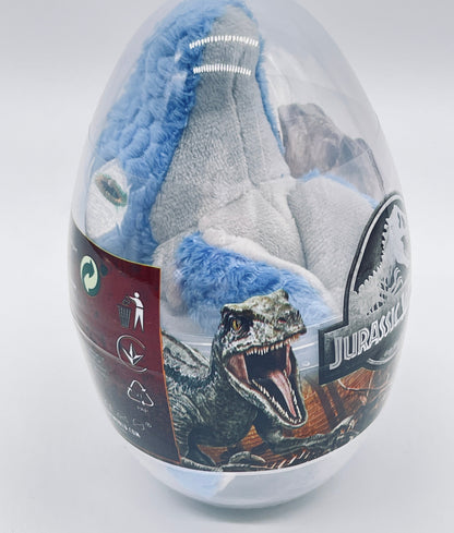 Jurassic World Plüschfiguren im Dino Ei versch. Dinosaurier Auswahl (Posh Paws)