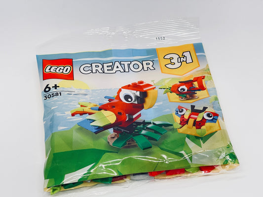 Polybag LEGO Creator Tropischer Papagei / Parrot 3in1 30581