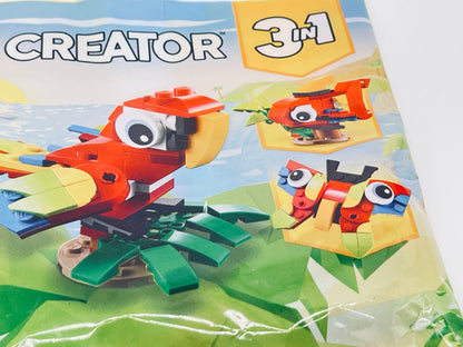 Polybag LEGO Creator Tropical Parrot / Parrot 3in1 30581 